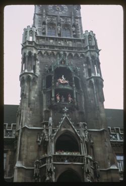 Mechanical figures tower of Rathaus