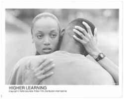 Higher Learning film still featuring Tyra Banks