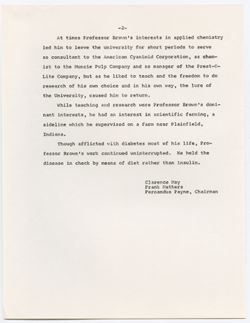07: Memorial Resolution for Oliver W. Brown, ca. 17 October 1967