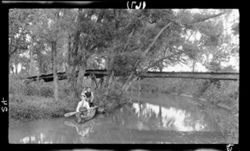 Bayou at Riverside, among willows, Sept. 1904, 6 p.m.