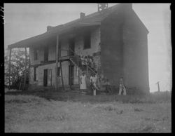 Colored school house (old hospital during war) at Smithland
