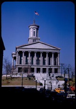 State Capitol of Tennesse South elevation at noon