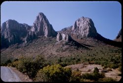 Jagged mountains in Big Bend Nat'l Park