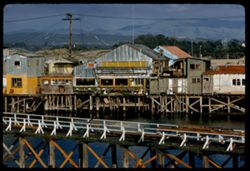 West side of wharf at Monterey