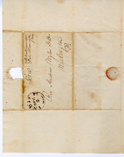 David H. Maxwell to Andrew Wylie, 8 December 1828
