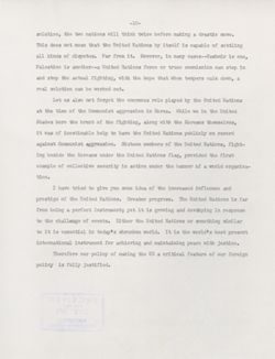 "Remarks Associated Press of Indiana." -Van Orman Hotel October 12, 1957