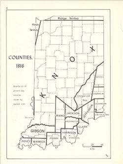 Counties, 1816