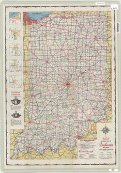 1952 state highway system of Indiana