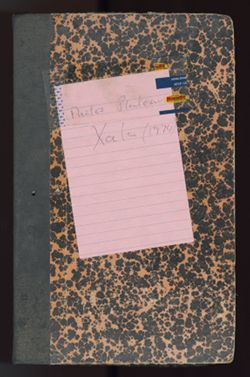 Photographs - notebook, 1974