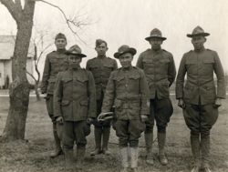 13th Infantry. Group of Native Americans. 
