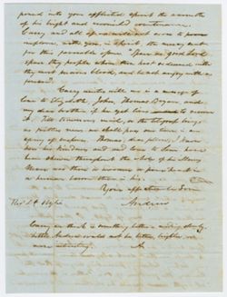 John H. Wylie to Andrew Wylie, 22 December 1850