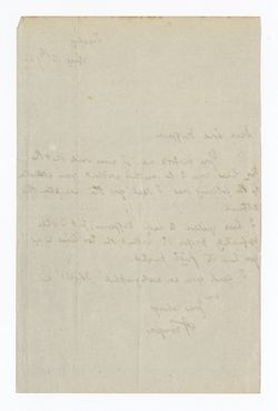1862 Aug. 12 - Tennyson, Alfred Tennyson, baron, 1809-1892. Tuesday. To [Frederick Temple Hamilton-Temple Blackwood, marquis of Dufferin and Ava] "Dear Lord Dufferin." Yields gracefully to an opinion concerning an inscription which he had previously sent to Lord Dufferin.