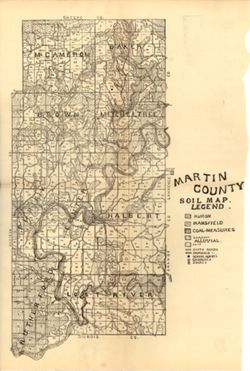 Martin County soil map