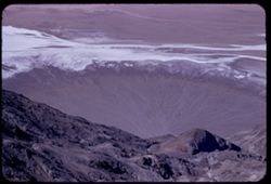 Death Valley Floor near Bad Water (-280 ft.) from Dante's View (el. 5160 ft.) above