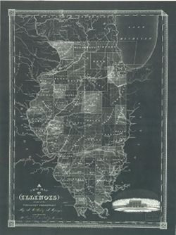 New Map of Illinois