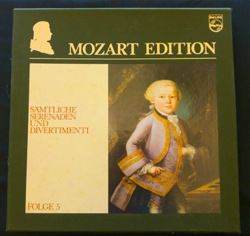 Mozart Edition Folge 5: Samtliche Serenaden und Divertimenti  Philips