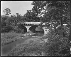 Horizontal view of bridge out of Noblesville (south)