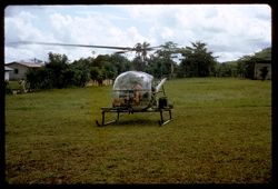 Helicopter for US 72nd Engineers Geodetic survey team