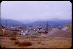 Looking across the town from hill at southeast corner. Leadville, Colo.