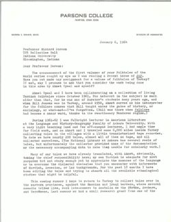 Richard M. Dorson papers, 1939-1982, bulk 1962-1977, C289