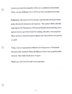 Prepared Statement of Colonel Randall J. Larsen, USAF (Ret), Director ANSER Institute for Homeland Security National Commission on Terrorist Attacks Upon the United States, April 1, 2003