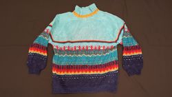 Colorful Fire Sweater