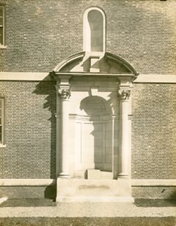 All Souls Church, Door Detail
