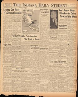 1943-01-20, Indiana Daily Student
