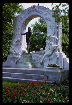 Johann Strauss in Stadt Park Wien