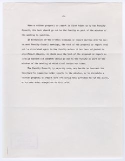 06: Memorandum to the Agenda Committee from Henry H.H. Remak Concerning the Distribution of Reports with the Faculty Council Minutes, 09 October 1958