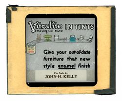 Vitralite enamel, for sale by John H. Kelly