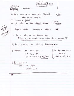 "Gonzales 2/19/04" [Hamilton’s handwritten notes], February 19, 2004