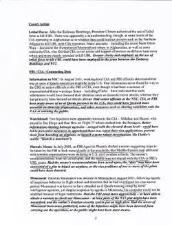 Memo from Ben to LHH re Opportunities Missed, April 7, 2004