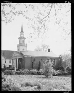 Christian church from school house