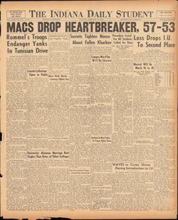 1943-02-16, Indiana Daily Student