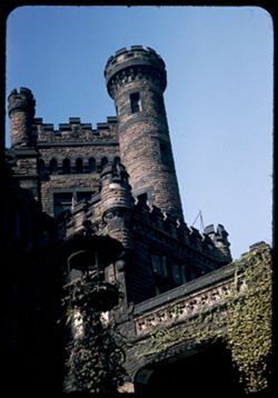 Tower of old Potter Palmer castle