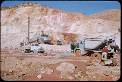 Site of new Phelps-Dodge open-pit copper mine at Lowell, Ariz.