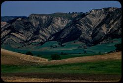 Buck Ridge above central San Benito county Valley