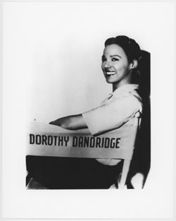 A Moment on Dorothy Dandridge publicity photo