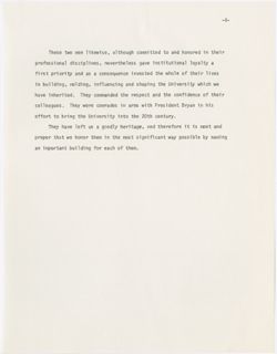 "Remarks at Woodburn-Rawles Dedication," October 24, 1971