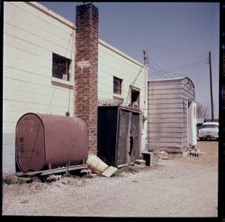 Rear of building, with chimney