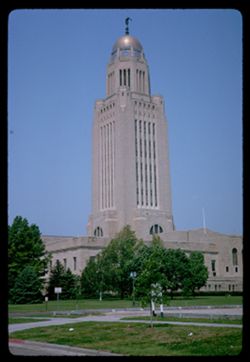 Nebraska Capitol  Lincon-from S.e.