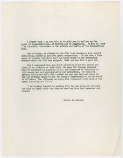 Correspondence, 1922-1967, undated