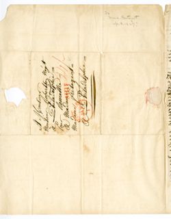 [Monsieur] GUILLIN [?]. Lyon, [France]. To [Marie D.] FRETAGEOT, care of Mr. Robertson, Philadelphia., 1827 Nov. 11