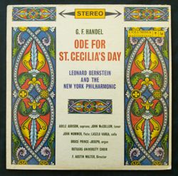 Ode for St. Cecilia's Day  Columbia Records