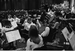 Musicians at IU South Bend Commencement, 1980