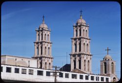 Juarez Cathedral towers from rear