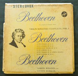 Violin Sonatas (Complete) Vol. 1  Vox Records