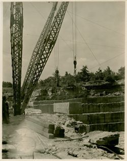 Indiana Quarry - stone for State Capitol Group