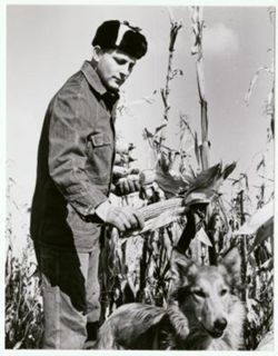 Bayh as Farmer
